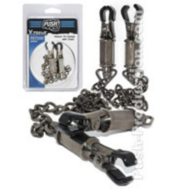 Push Xtreme Fetish - Deluxe Tit Clamps with Chain