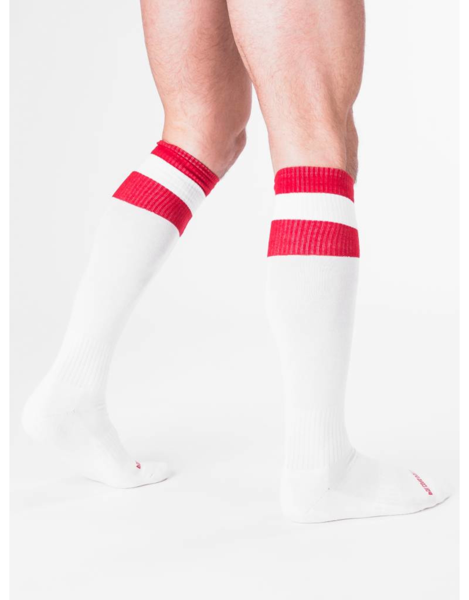 Barcode Berlin Barcode Berlin Football Socks blanc- rouge