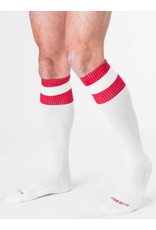 Barcode Berlin Barcode Berlin Football Socks blanc- rouge