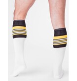 Barcode Berlin Barcode Berlin Football Socks blanc- jaune- noir