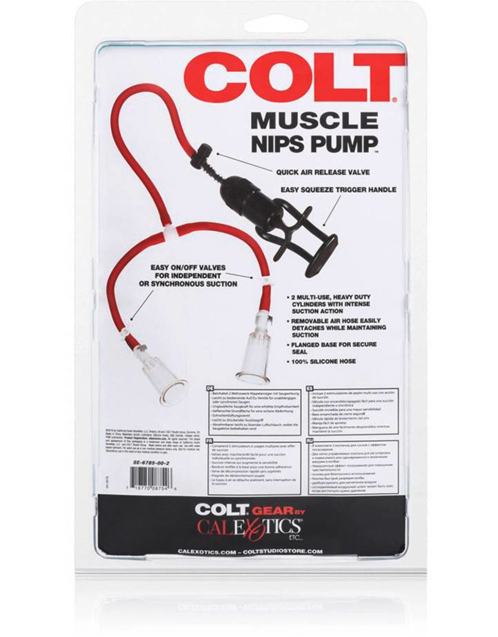 Colt COLT Muscle Nips Pump suceurs de mamelon