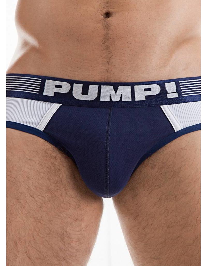 PUMP!  PUMP! Ribbed Brief marin