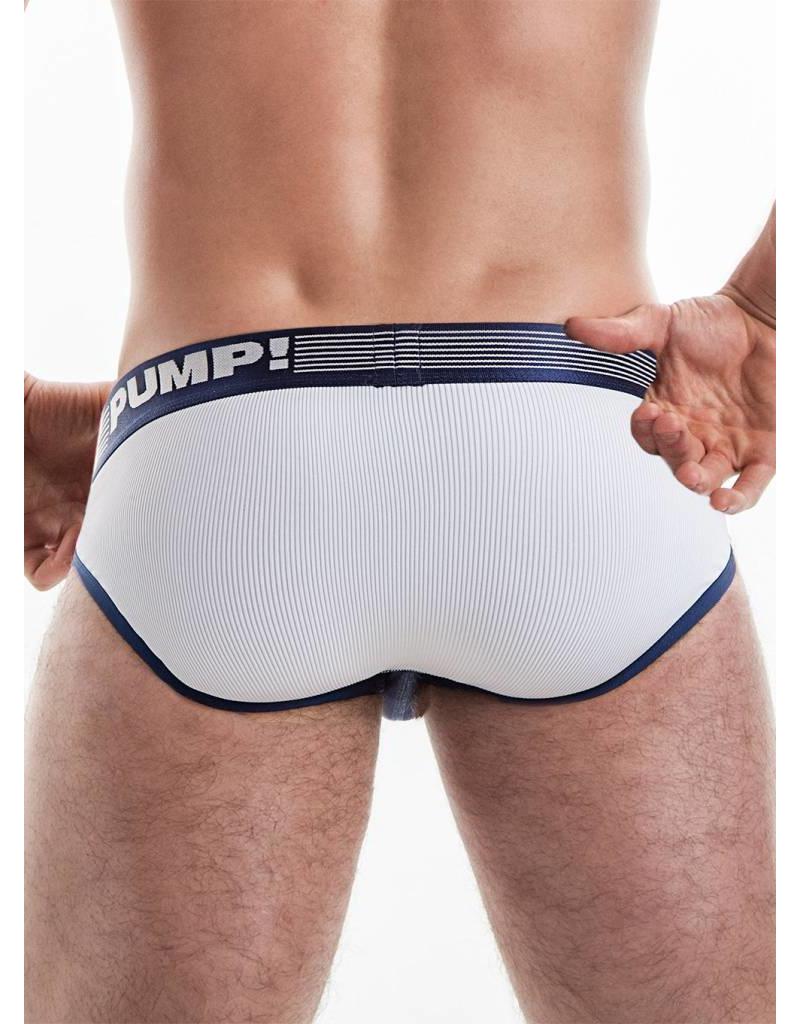 PUMP!  PUMP! Ribbed Brief Navy