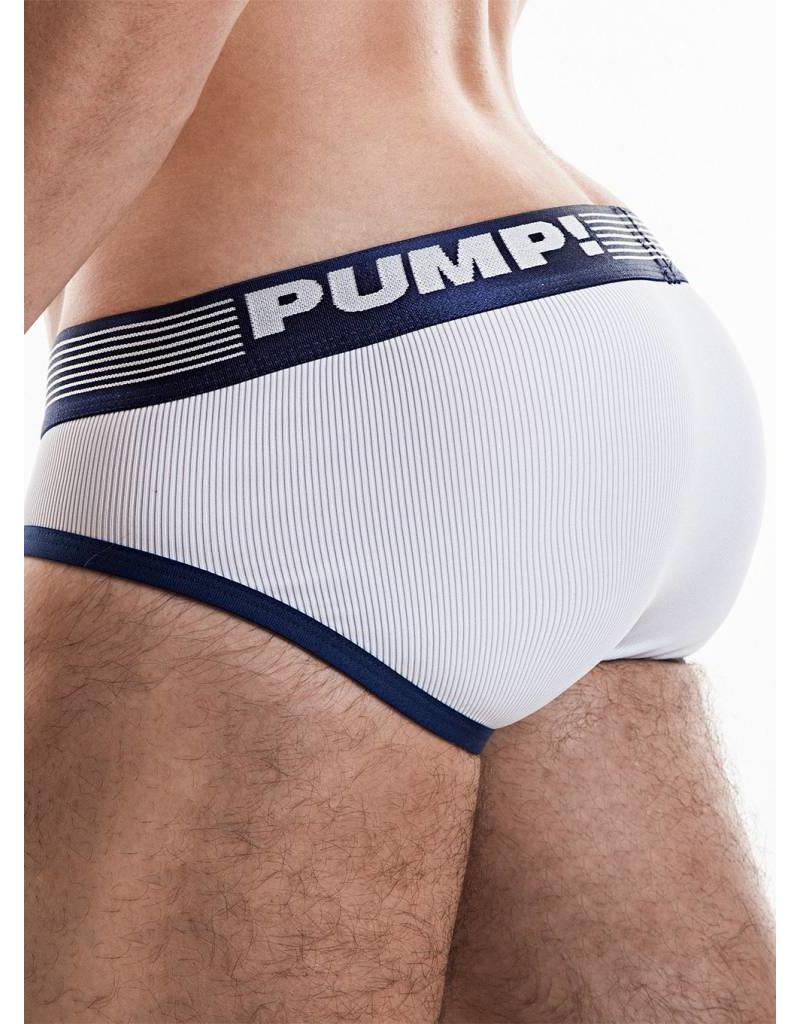 PUMP!  PUMP! Ribbed Brief marin