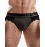 PUMP!  PUMP! Ribbed Brief grün