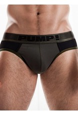 PUMP! PUMP! Ribbed Brief vert