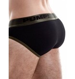 PUMP!  PUMP! Ribbed Brief grün