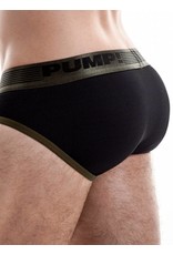 PUMP! PUMP! Ribbed Brief grün