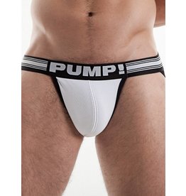 PUMP! PUMP! Free-Fit Jock blanc