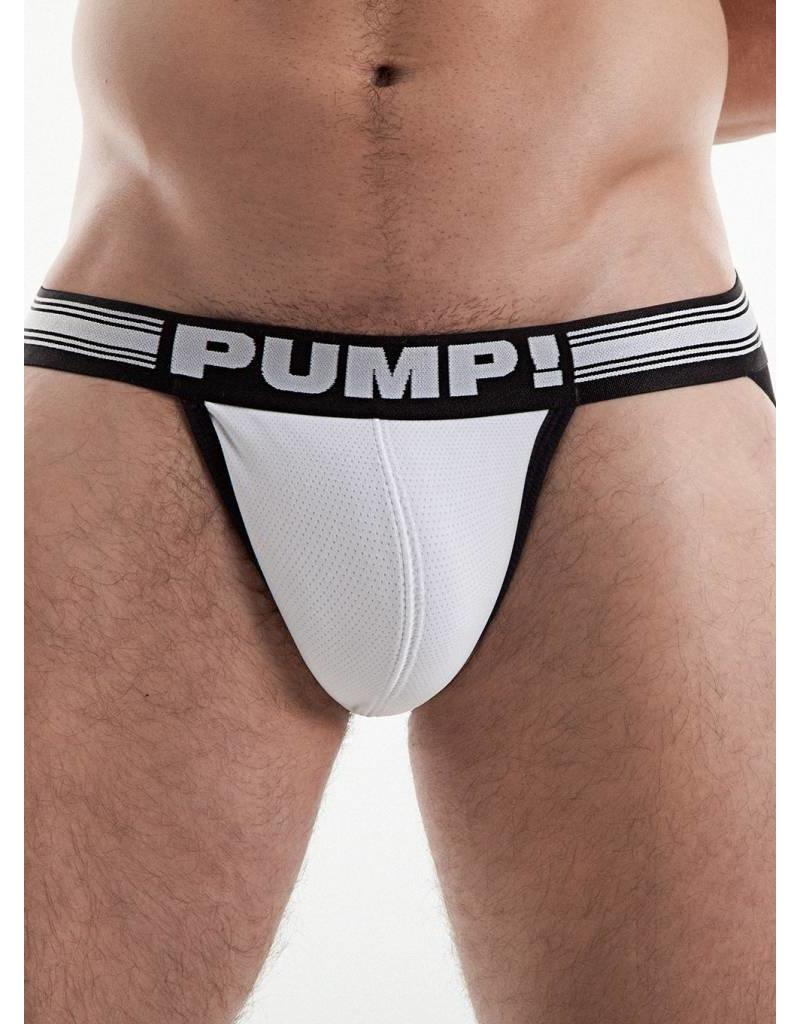 PUMP!  PUMP! Free-Fit Jock blanc