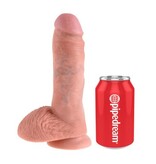 King Cock King Cock with Balls 8"