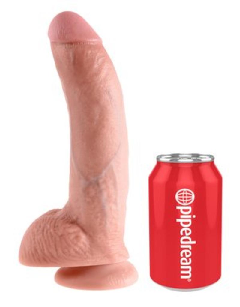King Cock King Cock with Balls 9"