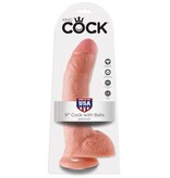 King Cock King Cock with Balls 9"