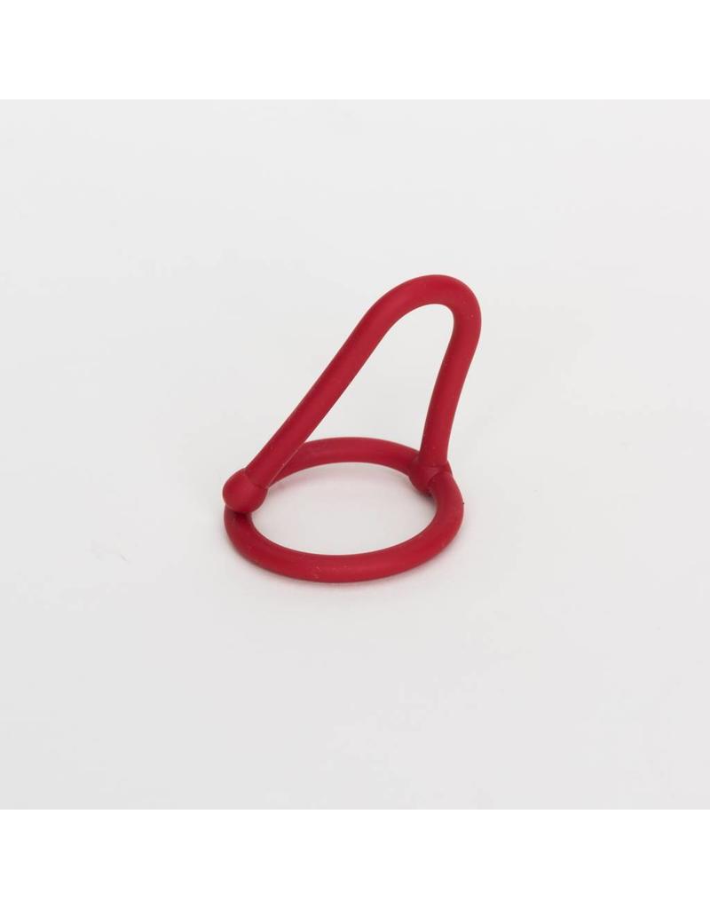 Sport Fucker Silicone Cum Stopper - Red 2.0