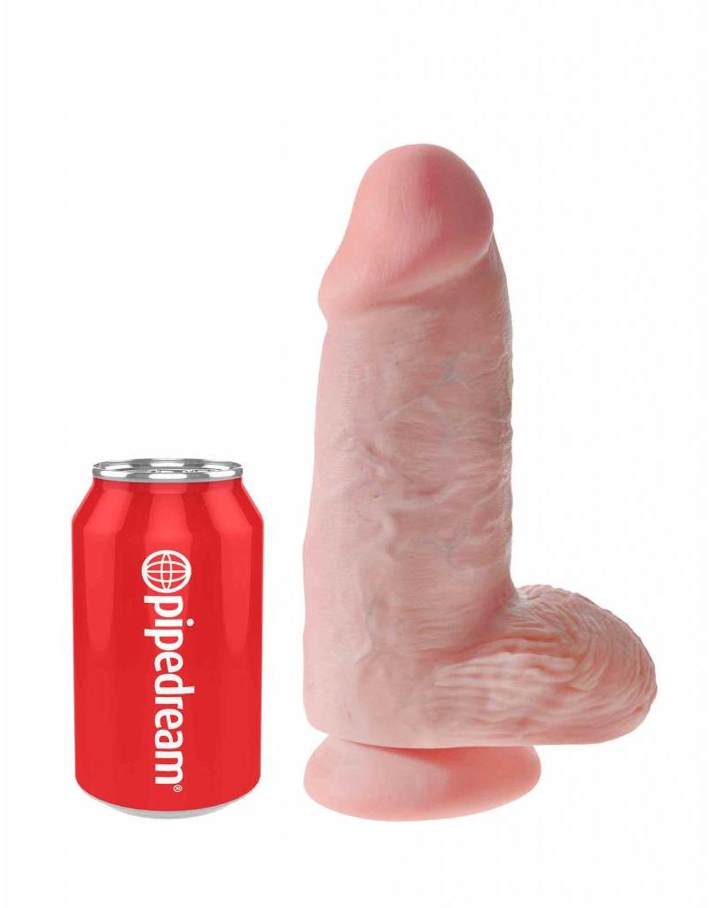 King Cock King Cock with Balls 9" Chubby