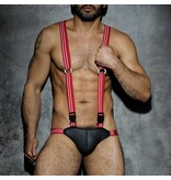 Addicted ADDICTED Fetish Jock Singlet rot