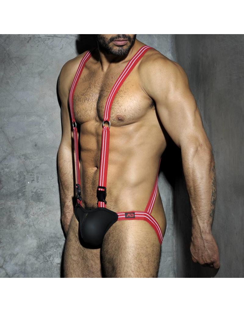 Addicted Addicted Fetish Jock Singlet rouge