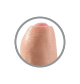 King Cock King Cock Uncut Cock 9" - natur
