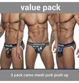 Addicted ADDICTED Three Pack Camo Jockstrap