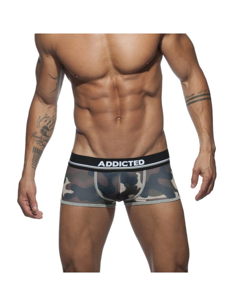 Addicted ADDICTED Three Pack Camo Boxer