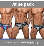 Addicted ADDICTED Three Pack Camo Brief