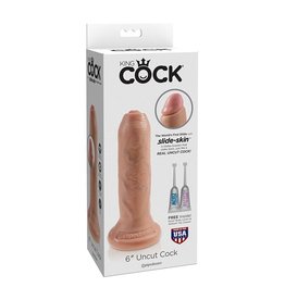 King Cock King Cock Uncut Cock 15cm Dildo natur