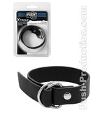 Push Xtreme Leather Chicago Cock & Ball Ring Simple Belt Strap
