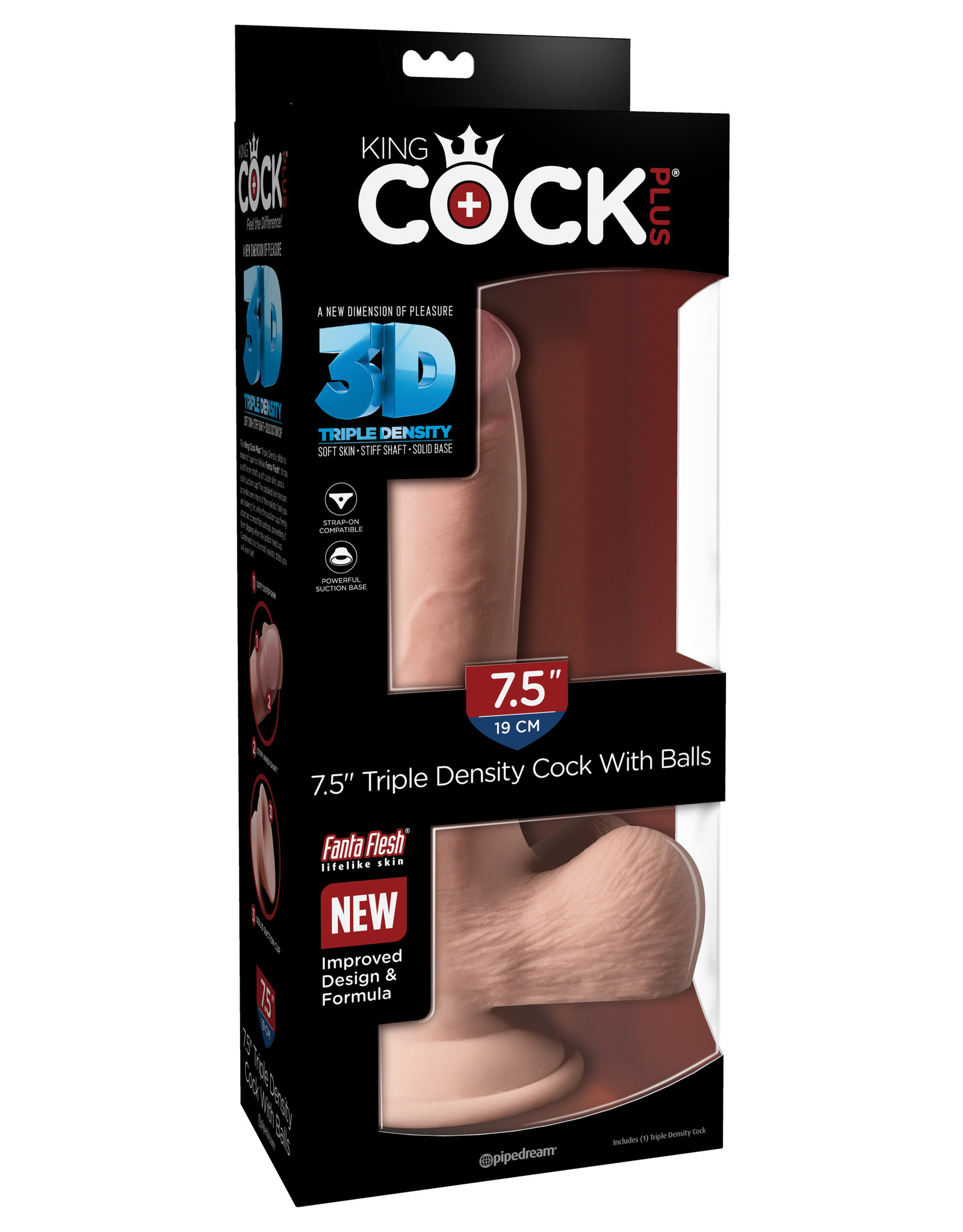 King Cock King Cock Triple Density 7,5"