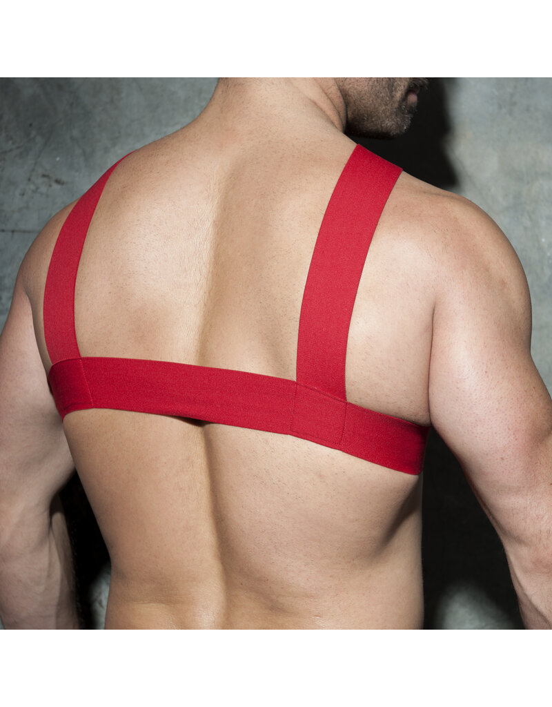 Addicted Addicted Fetish Double Ring Harness rot