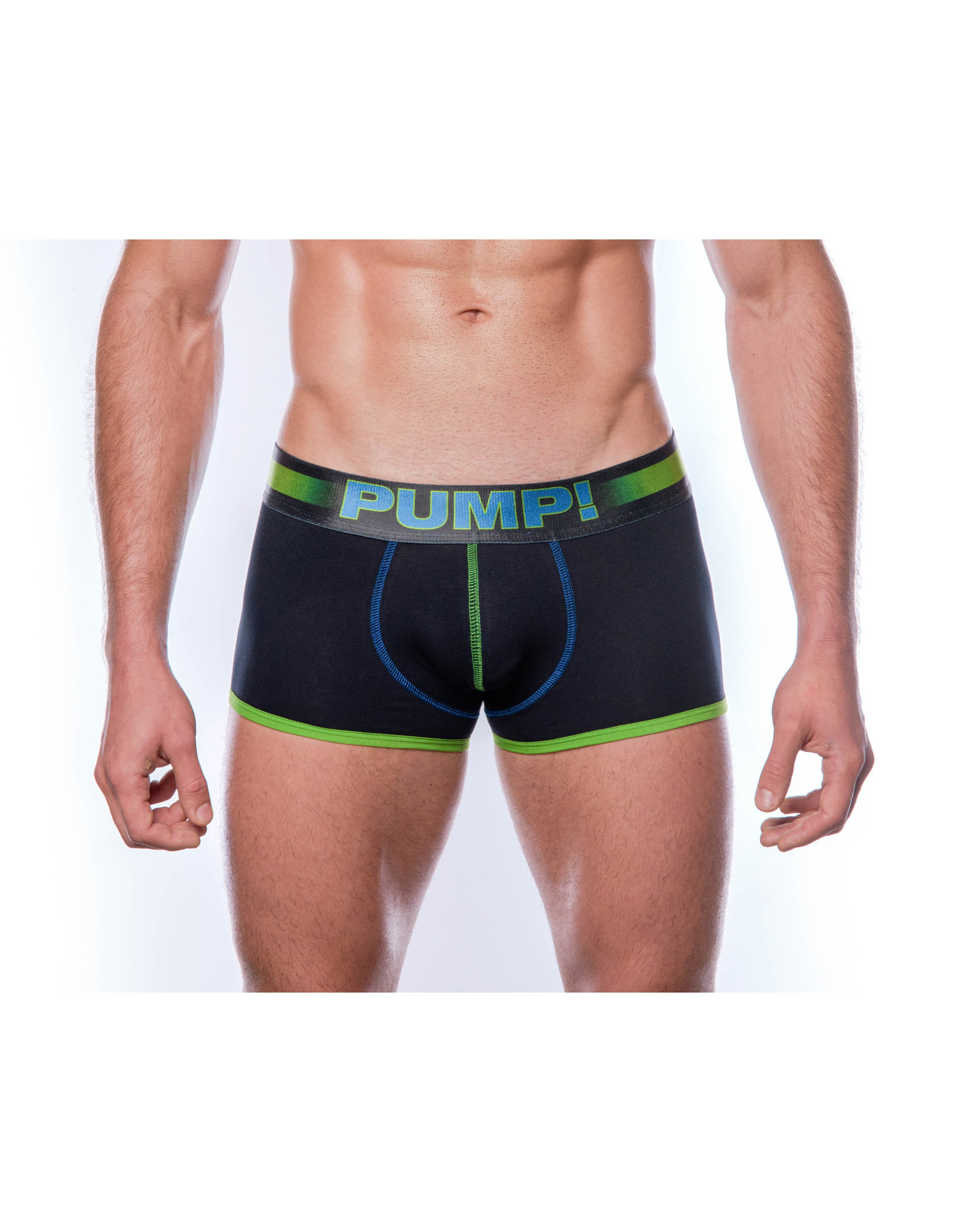 PUMP!  PUMP! PLAY Green Boxer