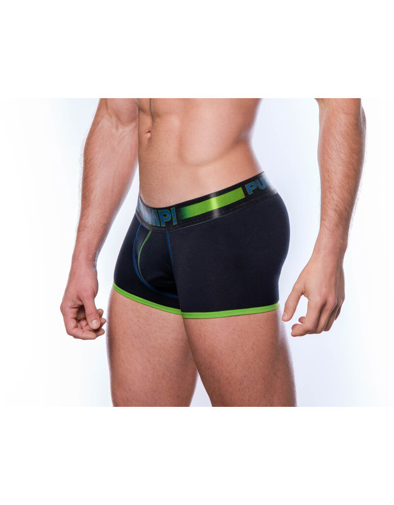 PUMP!  PUMP! PLAY Green Boxer