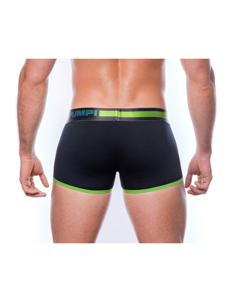 PUMP!  PUMP! PLAY Green Boxer