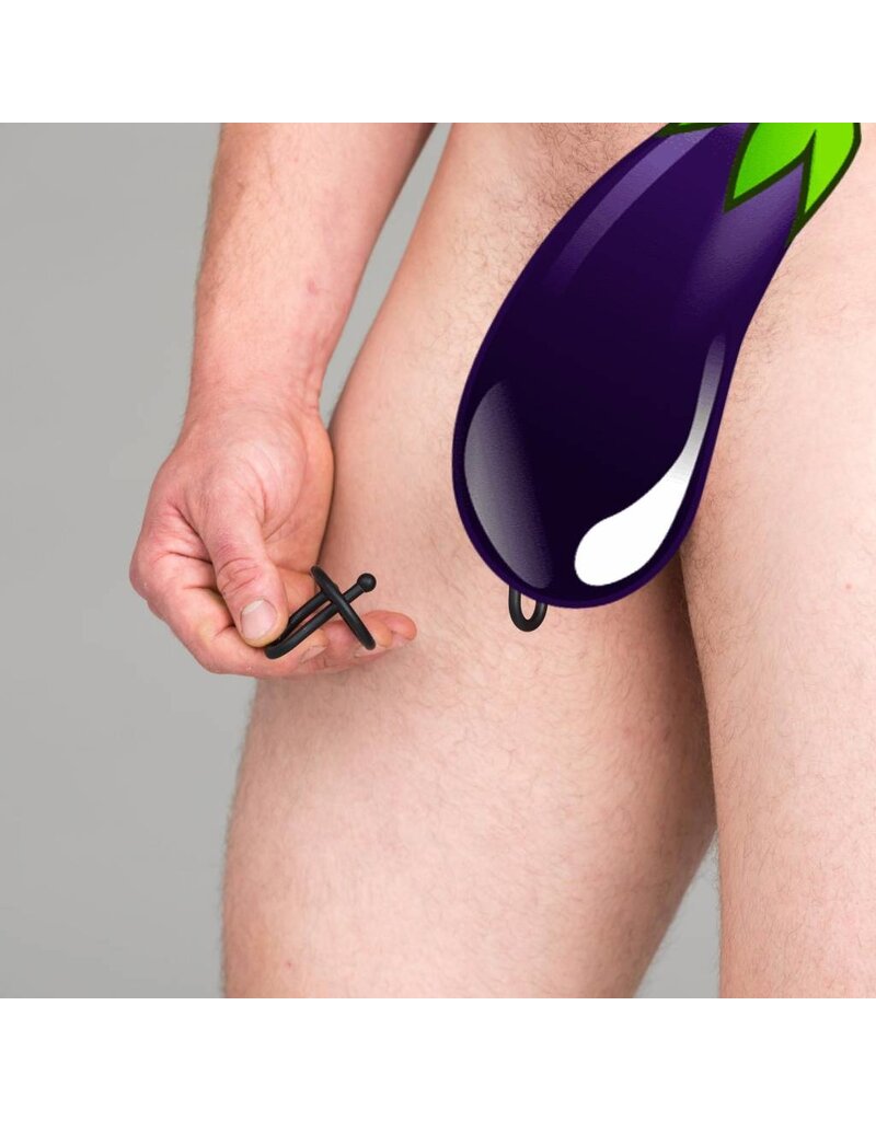 Sport Fucker Silicone Cum Stopper - Black 2.0