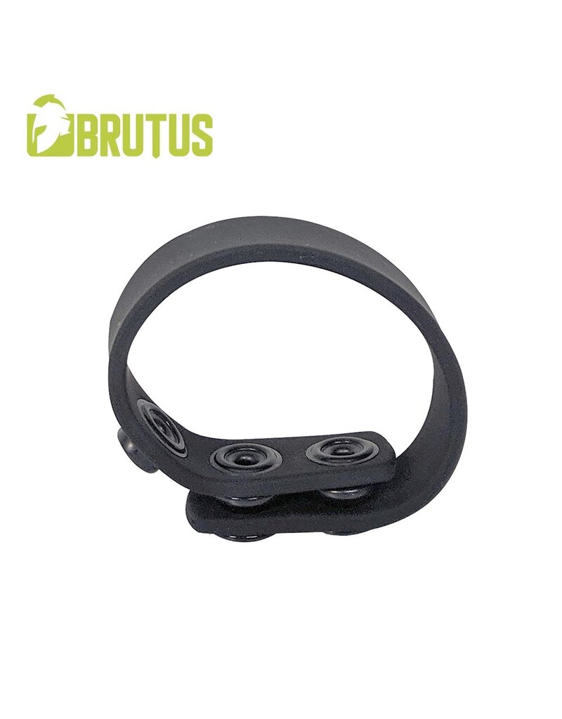 Brutus Brutus 3 Snap Silicone Cock Strap