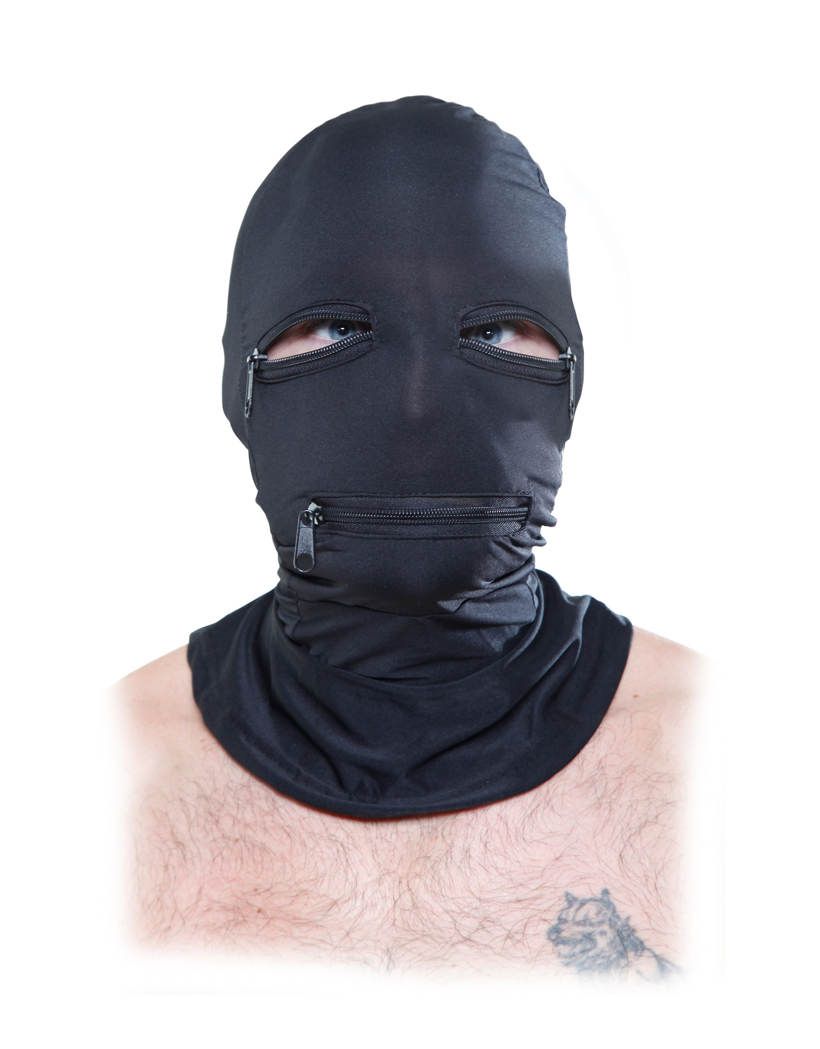 Fetish Fantasy Series Fetish Fantasy - Zipper Face Hood