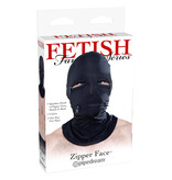 Fetish Fantasy Series Fetish Fantasy - Zipper Face Hood