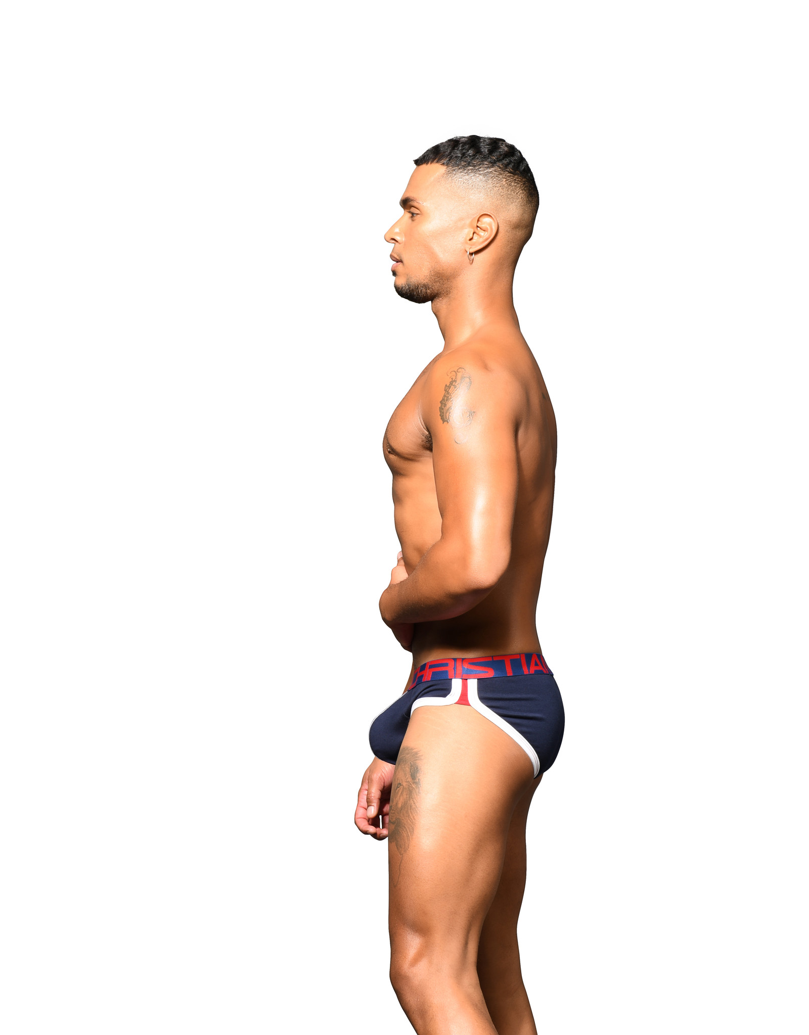 Andrew Christian Andrew Christian Show-It Retro Pop Brief Navy