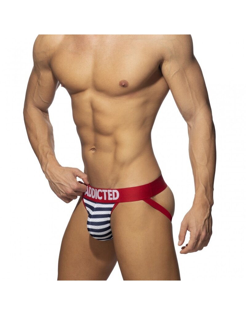Addicted ADDICTED Three Pack Sailor Push up Jockstrap