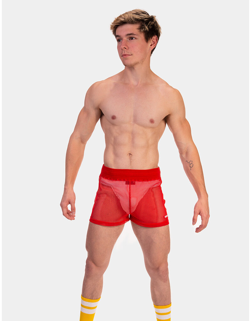 Barcode Berlin Barcode Berlin Short Viktor rouge