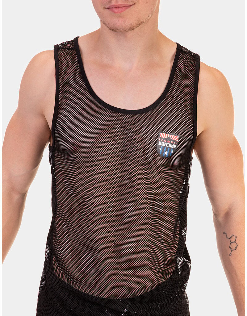Barcode Berlin Barcode Berlin Tank Top Carlos noir