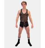 Barcode Berlin Barcode Berlin Tank Top Elmar schwarz-gelb