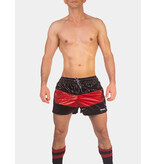 Barcode Berlin Barcode Berlin Short Patrick noir- rouge