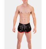 Barcode Berlin Barcode Berlin Short Alfred noir- rouge