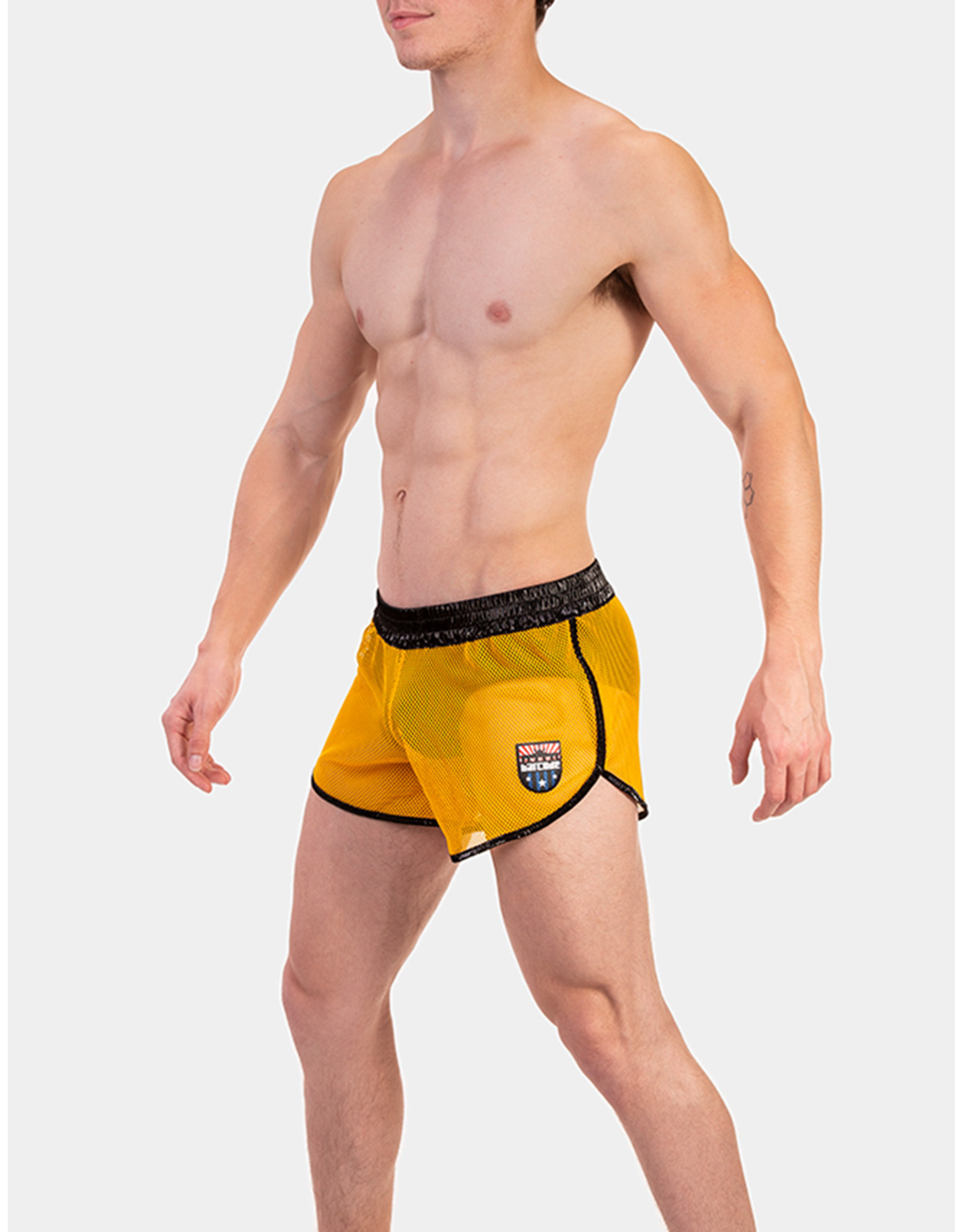 Barcode Berlin Barcode Berlin Short Raul noir- jaune