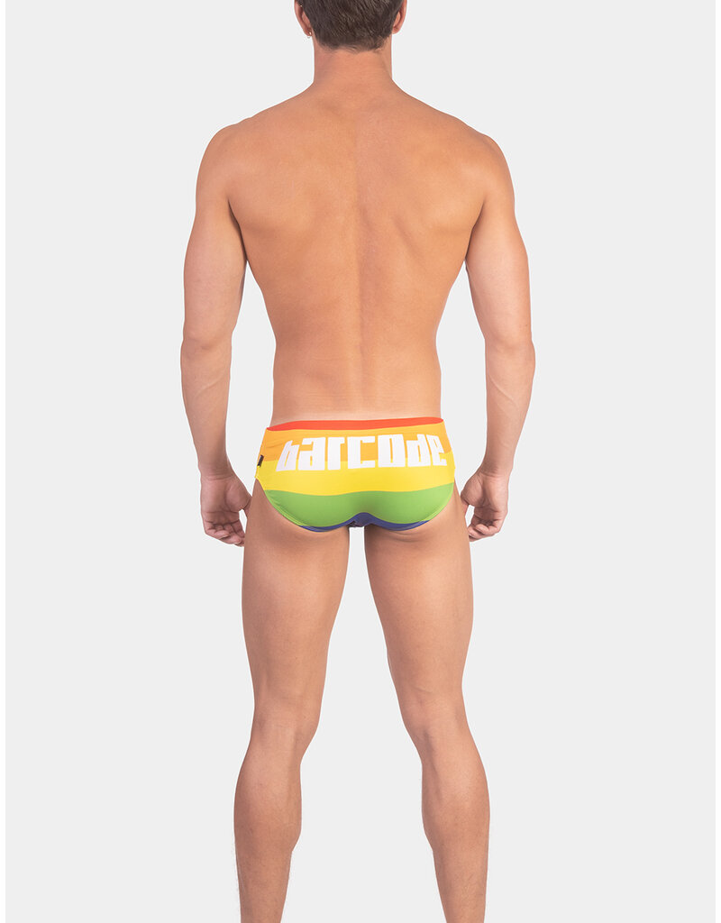 Barcode Berlin Barcode Berlin Swim Brief Rainbow