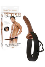 Fetish Fantasy Series Fetish Fantasy - 10 inch Hollow Strap On brun