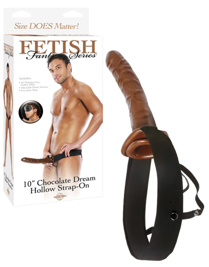 Fetish Fantasy Series Fetish Fantasy - 10 inch Hollow Strap On braun