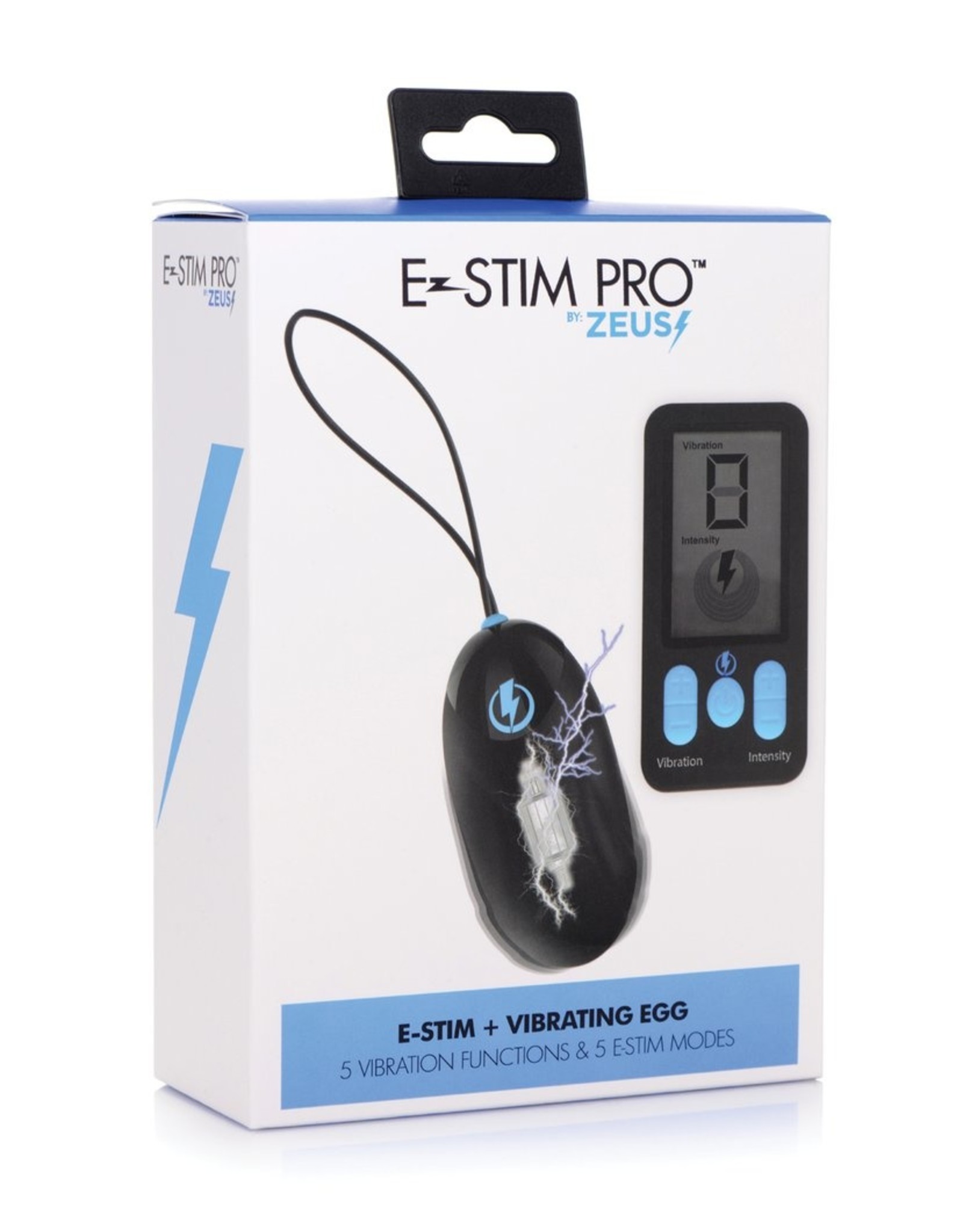 Zeus E-Stim Pro - Vibrating + E-Stim Silicone Anal Plug