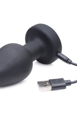 Zeus E-Stim Pro - Vibrating + E-Stim Silicone Anal Plug