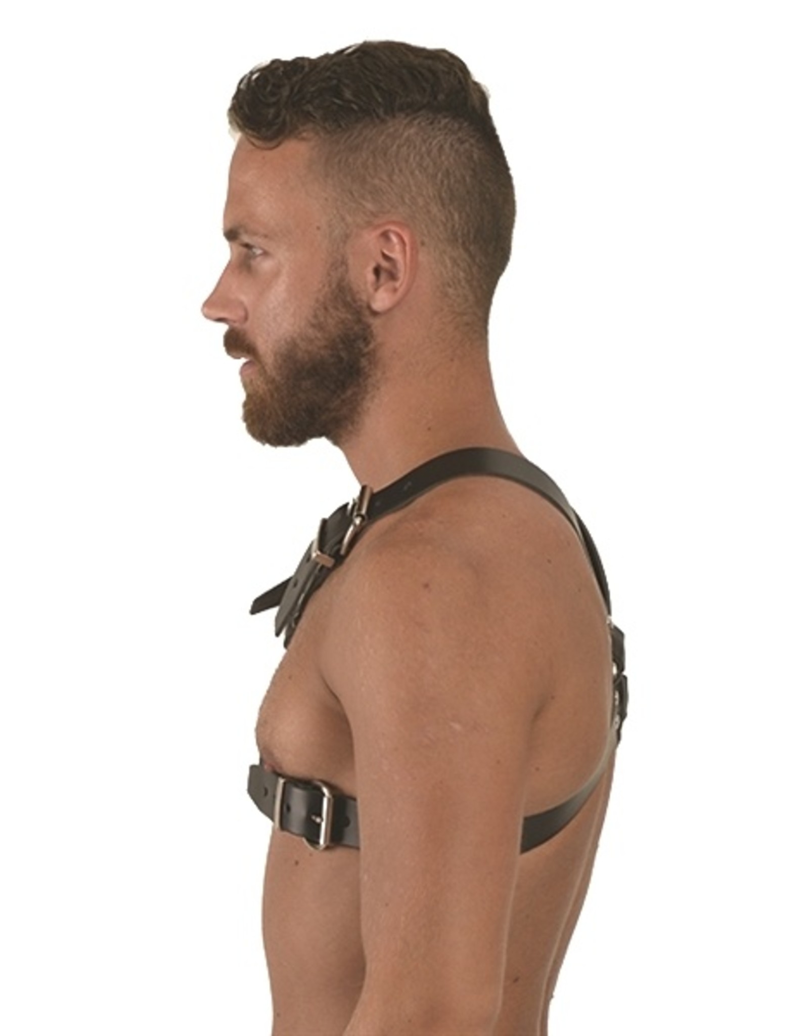 Mister B Mister B Leather Y-Front Harness Grösse S